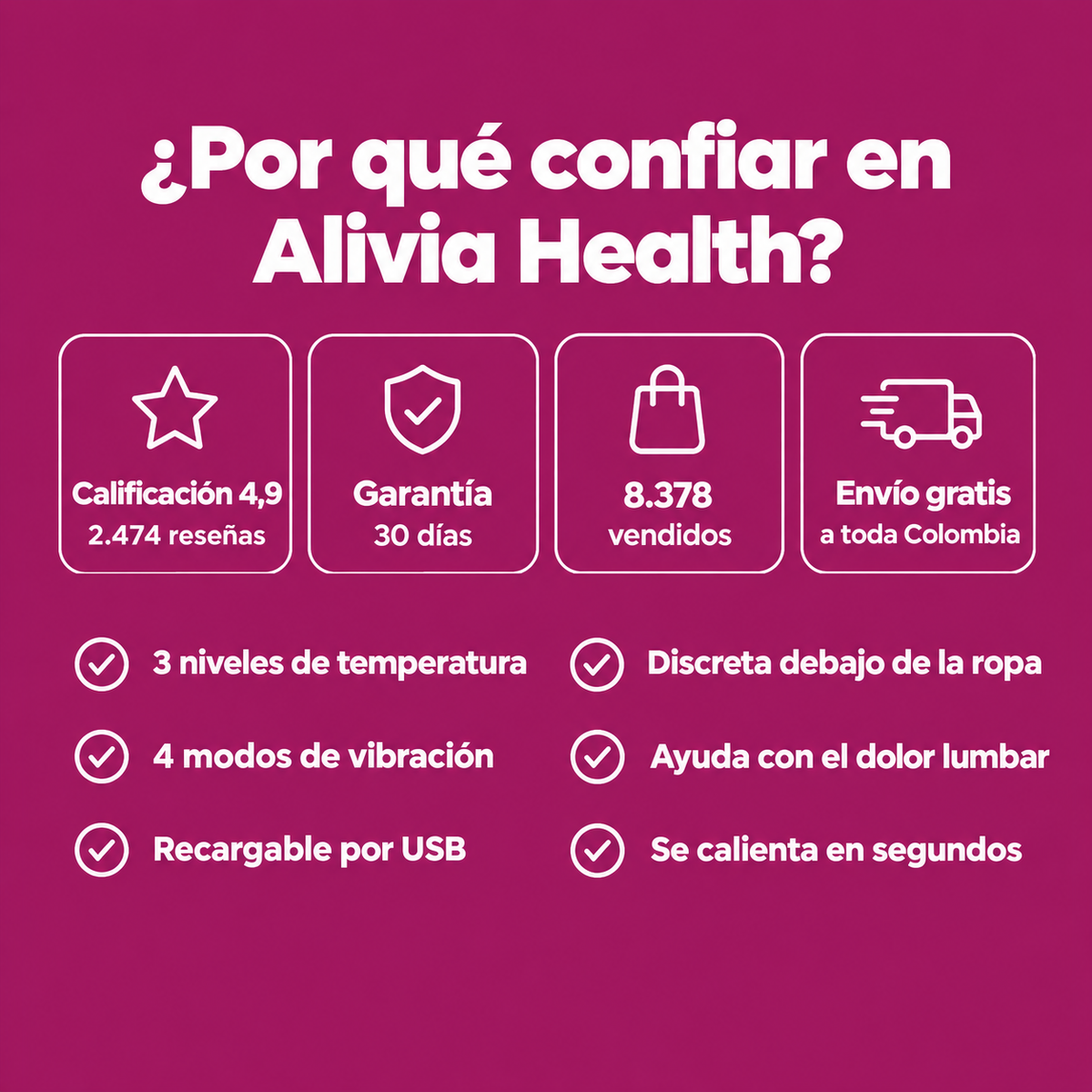 Cinturón Alivia™